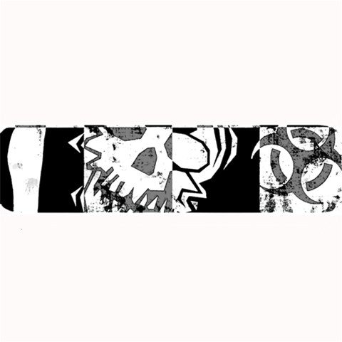 Grunge Skull Large Bar Mat from ArtsNow.com 32 x8.5  Bar Mat