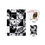 Grunge Skull Playing Cards Single Design (Mini)