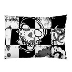 Grunge Skull Pillow Case (Two Sides)