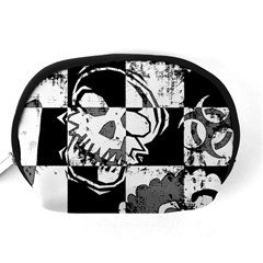 Grunge Skull Accessory Pouch (Medium) from ArtsNow.com Back