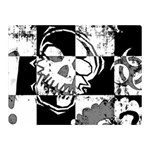 Grunge Skull Double Sided Flano Blanket (Mini)