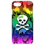 Kawaii Rainbow Skull iPhone 7/8 Black UV Print Case