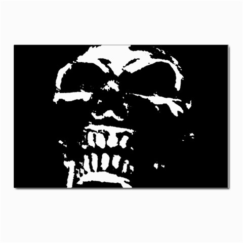 Morbid Skull Postcards 5  x 7  (Pkg of 10) from ArtsNow.com Front