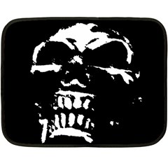 Morbid Skull Double Sided Fleece Blanket (Mini) from ArtsNow.com 35 x27  Blanket Front