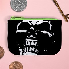 Morbid Skull Mini Coin Purse from ArtsNow.com Front