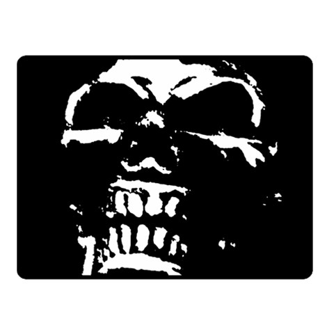 Morbid Skull Fleece Blanket (Small) from ArtsNow.com 50 x40  Blanket Front