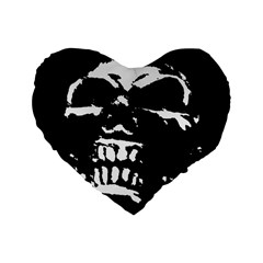 Morbid Skull Standard 16  Premium Heart Shape Cushion  from ArtsNow.com Front