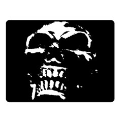 Morbid Skull Double Sided Fleece Blanket (Small) from ArtsNow.com 45 x34  Blanket Back