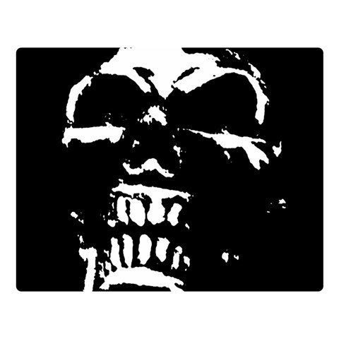 Morbid Skull Double Sided Flano Blanket (Large) from ArtsNow.com 80 x60  Blanket Front