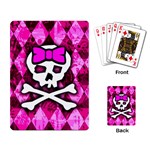 Pink Bow Princess Playing Cards Single Design (Rectangle)