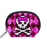 Pink Bow Princess Accessory Pouch (Small)