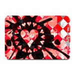 Love Heart Splatter Plate Mat