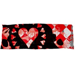 Love Heart Splatter Body Pillow Case Dakimakura (Two Sides) from ArtsNow.com Front