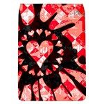 Love Heart Splatter Removable Flap Cover (L)