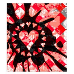 Love Heart Splatter Duvet Cover Double Side (King Size) from ArtsNow.com Back