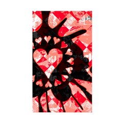 Love Heart Splatter Duvet Cover Double Side (Single Size) from ArtsNow.com Front