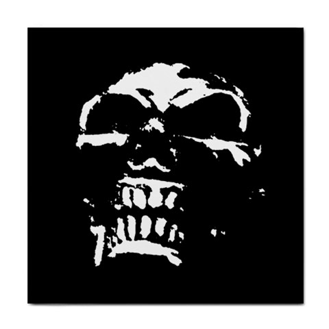 Morbid Skull Tile Coaster from ArtsNow.com Front
