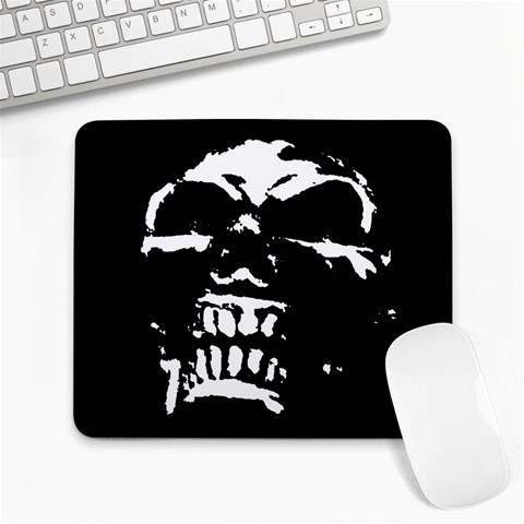 Morbid Skull Large Mousepad from ArtsNow.com Front