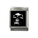 Morbid Skull Italian Charm (13mm)