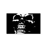 Morbid Skull Sticker (Rectangular)