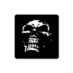 Morbid Skull Magnet (Square)