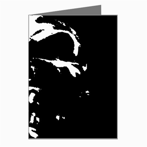 Morbid Skull Greeting Card from ArtsNow.com Left
