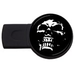 Morbid Skull USB Flash Drive Round (2 GB)