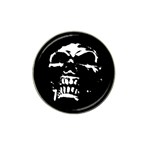 Morbid Skull Hat Clip Ball Marker (4 pack)