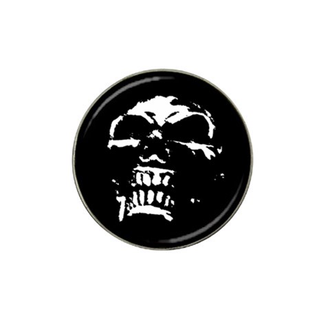 Morbid Skull Hat Clip Ball Marker (10 pack) from ArtsNow.com Front