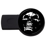 Morbid Skull USB Flash Drive Round (4 GB)