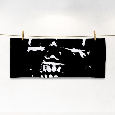 Morbid Skull Hand Towel from ArtsNow.com Front