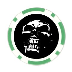 Morbid Skull Poker Chip Card Guard (10 pack) from ArtsNow.com Back