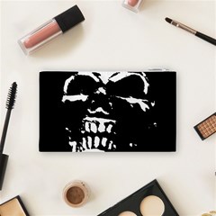 Morbid Skull Cosmetic Bag (Small) from ArtsNow.com Back