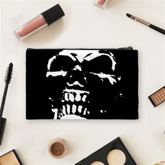 Morbid Skull Cosmetic Bag (Medium) from ArtsNow.com Back