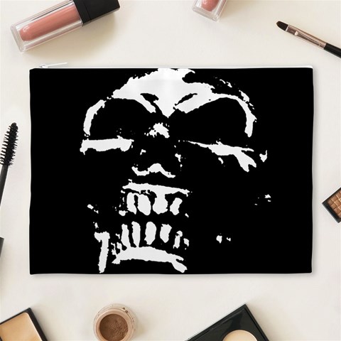 Morbid Skull Cosmetic Bag (XL) from ArtsNow.com Front