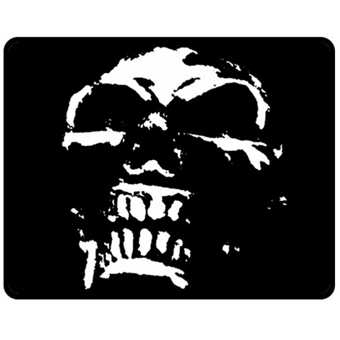 Morbid Skull Fleece Blanket (Medium) from ArtsNow.com 60 x50  Blanket Front