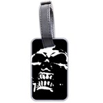 Morbid Skull Luggage Tag (two sides)