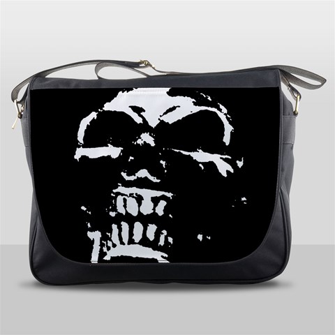 Morbid Skull Messenger Bag from ArtsNow.com Front