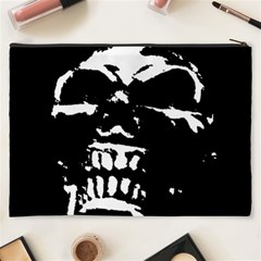 Morbid Skull Cosmetic Bag (XXXL) from ArtsNow.com Back