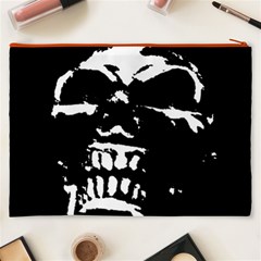 Morbid Skull Cosmetic Bag (XXXL) from ArtsNow.com Back