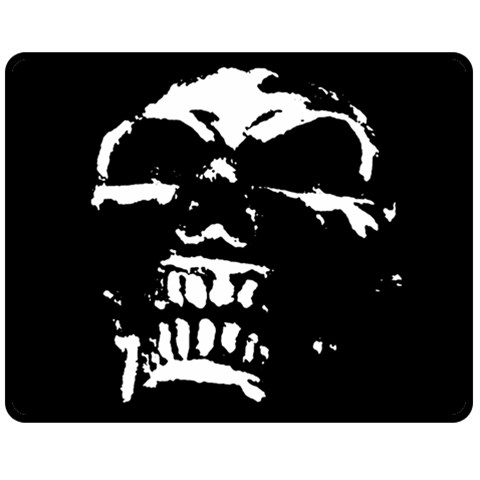Morbid Skull Double Sided Fleece Blanket (Medium) from ArtsNow.com 58.8 x47.4  Blanket Front