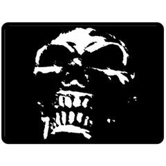 Morbid Skull Double Sided Fleece Blanket (Large) from ArtsNow.com 80 x60  Blanket Front