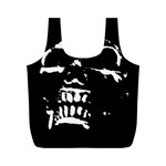 Morbid Skull Full Print Recycle Bag (M)