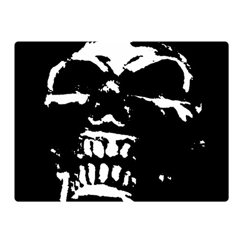 Morbid Skull Double Sided Flano Blanket (Mini) from ArtsNow.com 35 x27  Blanket Front