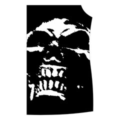 Morbid Skull Women s Button Up Vest from ArtsNow.com Front Left