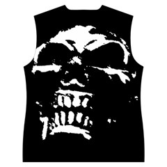 Morbid Skull Women s Button Up Vest from ArtsNow.com Back