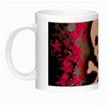 Pink Skull Star Splatter Night Luminous Mug