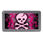 Pink Skull Star Splatter Memory Card Reader (Mini)