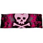 Pink Skull Star Splatter Body Pillow Case (Dakimakura)