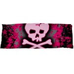 Pink Skull Star Splatter Body Pillow Case Dakimakura (Two Sides)